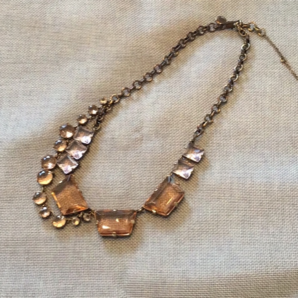 J.Crew rhinestone necklace